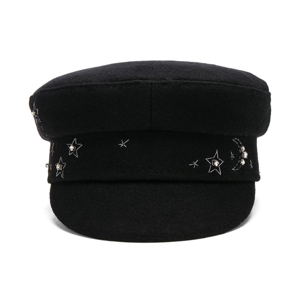 Ruslan Baginskiy- Stars embellished Wool Hat - Picture 4 of 7